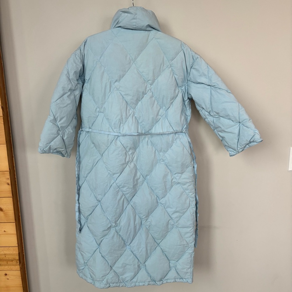 Light Blue Down Robe Size M‎ - Picture 2 of 9